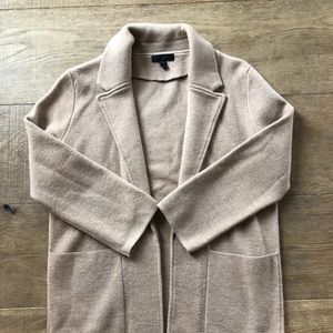 J Crew Open Front Sweater Blazer